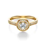 Pierścionek zaręczynowy z diamentami AJPZ_109